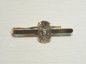 Royal Scots Fusiliers enamelled tie slide - Click Image to Close