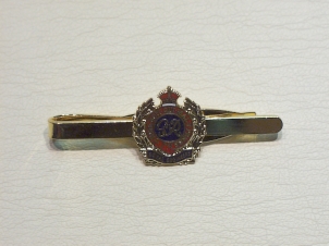 Royal Engineers Kings Crown tie slide - Click Image to Close