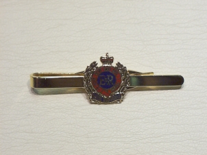 Royal Engineers Queens Crown tie slide - Click Image to Close