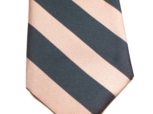 Royal Inniskilling Fusiliers polyester striped tie - Click Image to Close