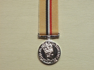 Iraq War 2003-4 miniature medal - Click Image to Close