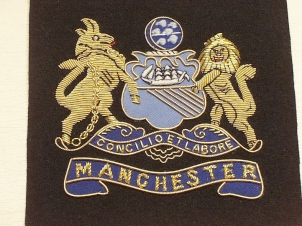 Manchester regiment pre 1923 blazer badge - Click Image to Close