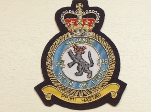 109 Sqdn RAF QC blazer badge - Click Image to Close
