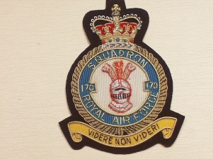 170 Sqdn QC RAF blazer badge - Click Image to Close