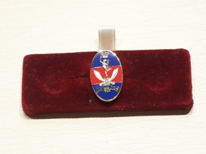 Gurkha Signals lapel badge - Click Image to Close
