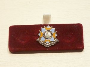 Bedfordshire & Hertfordshire Regiment lapel badge - Click Image to Close