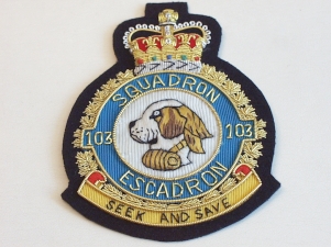 103 Escadron RCAF blazer badge - Click Image to Close