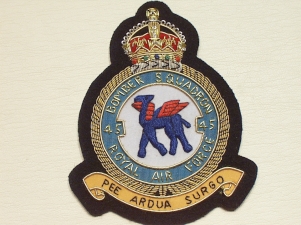 45 Sqdn KC blazer badge - Click Image to Close