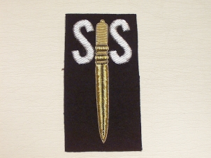 2 Commando 1st pattern blazer badge - Click Image to Close