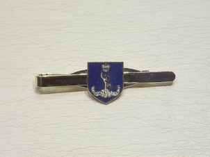 Royal Signals shield shaped tie slide - Click Image to Close