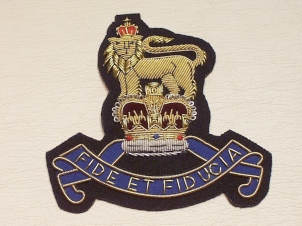 Royal Army Pay Corps QC blazer badge - Click Image to Close