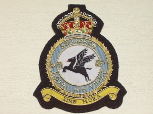 267 Sqdn RAF KC blazer badge - Click Image to Close