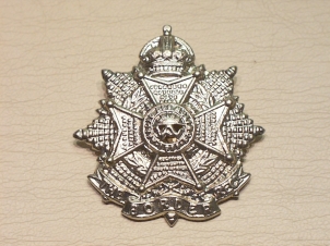 Border Regt KC cap badge - Click Image to Close