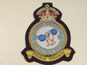 21 Sqdn RAF KC blazer badge - Click Image to Close