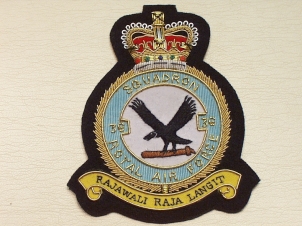 36 Sqdn RAF QC blazer badge - Click Image to Close