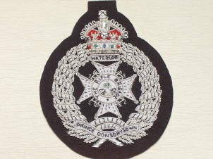 Rifle Brigade KC blazer badge - Click Image to Close