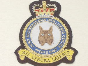 JRIC Middle East blazer badge - Click Image to Close