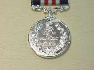 Military Medal (MM) (WW1) George V full size copy medal - Click Image to Close