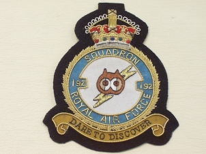 192 Sqdn KC blazer badge - Click Image to Close