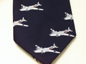 Wellington Bomber motif polester tie - Click Image to Close