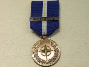 NATO Eagle Assist full size medal - Click Image to Close
