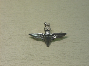 Parachute Regiment small Silver brooch - Click Image to Close