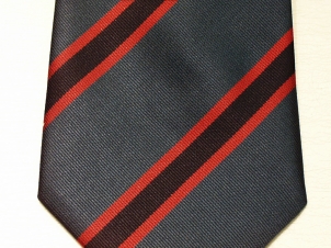 The Rifles polyester striped tie - Click Image to Close