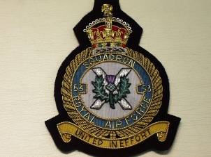 53 Sqdn RAF KC blazer badge - Click Image to Close