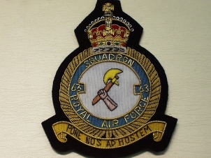 63 Sqdn RAF KC blazer badge - Click Image to Close