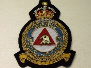 48 Sqdn KC RAF blazer badge - Click Image to Close