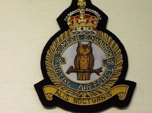 58 Sqdn KC RAF blazer badge - Click Image to Close