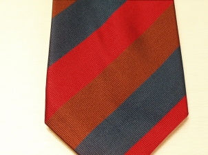 Royal Tanks silk striped tie - Click Image to Close