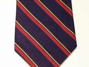 Royal Marines silk striped tie 148 - Click Image to Close