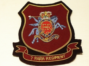 7 Para Regt RHA blazer badge - Click Image to Close