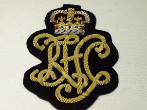 Royal Horse Guards monogram blazer badge 139 - Click Image to Close
