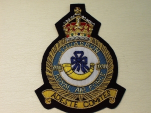 32 Sqdn KC RAF blazer badge - Click Image to Close