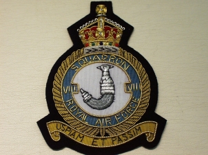 8 Sqdn KC RAF blazer badge - Click Image to Close