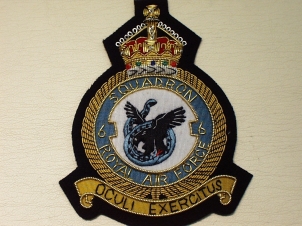 6 Sqdn KC RAF blazer badge - Click Image to Close