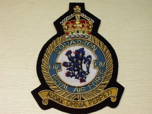 54 squadron KC RAF blazer badge - Click Image to Close