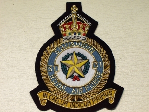 31 Squadron KC RAF blazer badge - Click Image to Close