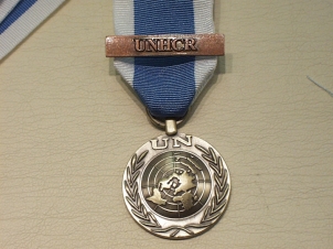 UNSSM bar UNHCR full size medal - Click Image to Close