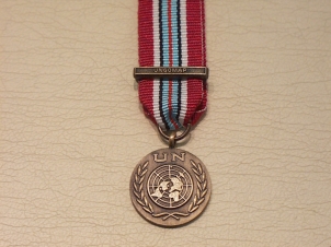UNDOF bar UNGOMAP miniature medal - Click Image to Close