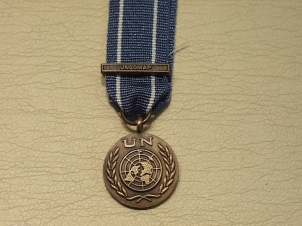 UNTSO UNOGIL ONUC bar UNGOMAP miniature medal - Click Image to Close