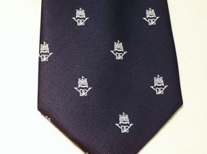 5th Inniskilling Dragoon Guards polyester crested tie 30 - Click Image to Close