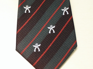 Royal Gurkha Rifles polyester crested tie - Click Image to Close