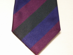 Royal Regiment of Scotland silk stripe tie - Click Image to Close