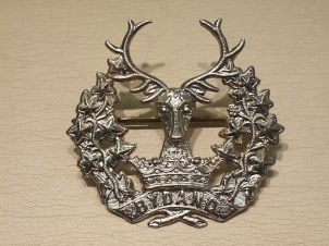 Gordon Highlanders cap badge - Click Image to Close