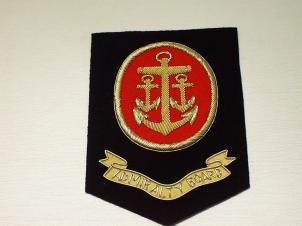 Admiralty Board blazer badge - Click Image to Close