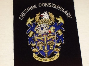 Cheshire Constabulary blazer badge - Click Image to Close