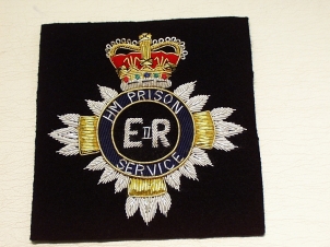 H M Prison Service blazer badge - Click Image to Close